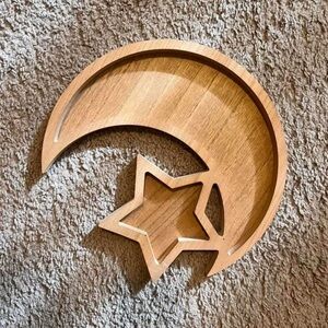 Ramadan decorative moon tray